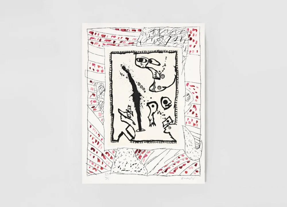 Gravura Alechinsky - Troll