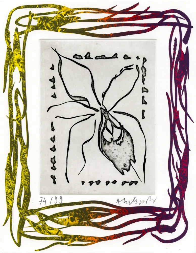 Litografia Alechinsky - Un Amour de Swann 2