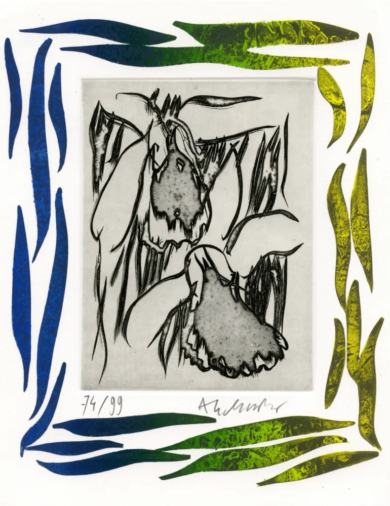 Litografia Alechinsky - Un Amour de Swann 3