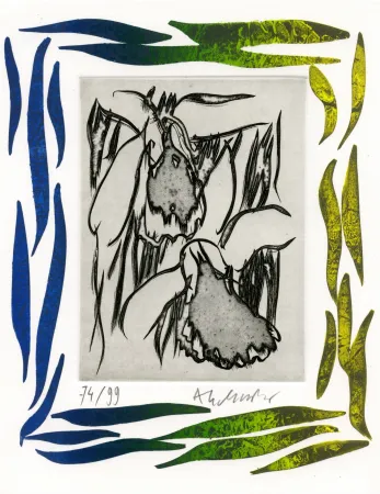 Litografia Alechinsky - Un Amour de Swann 3