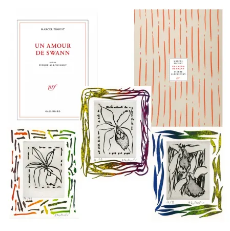 Gravura Alechinsky - Un amour de Swann illustré par Pierre Alechinsky