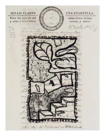 Água-Forte Alechinsky - Una Cuartilla