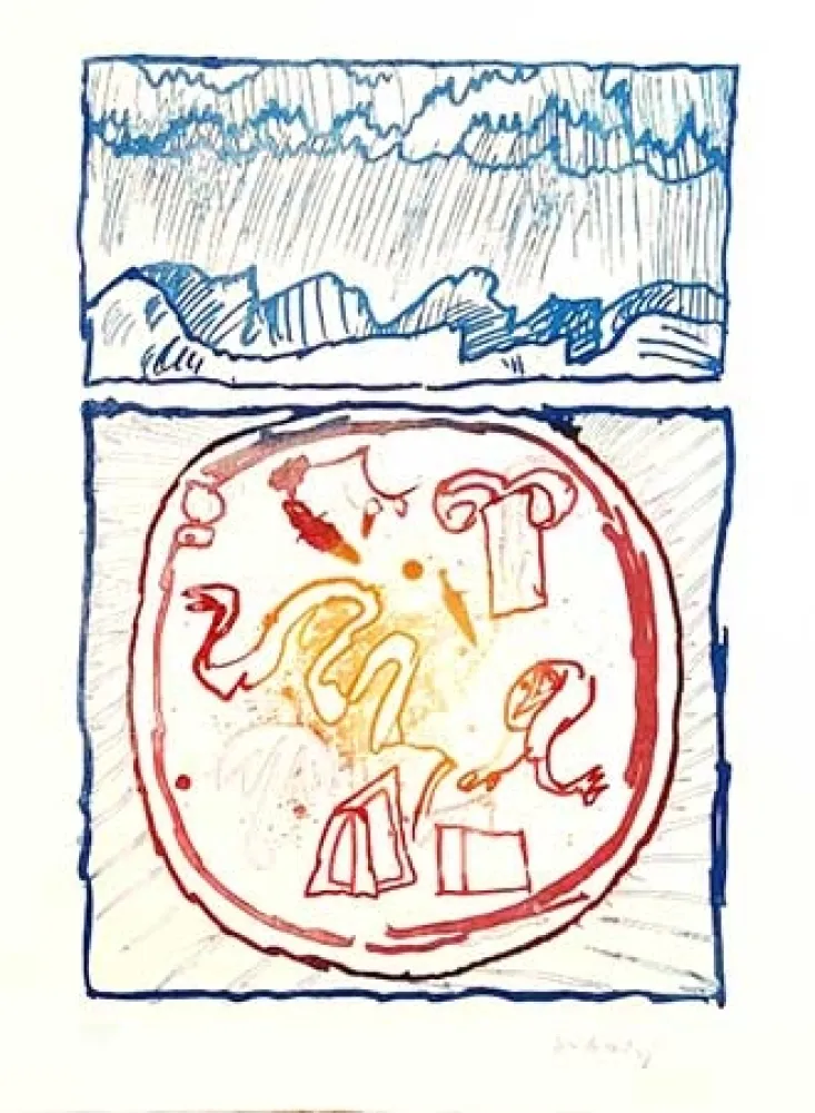 Gravura Alechinsky - Underground