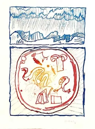 Gravura Alechinsky - Underground