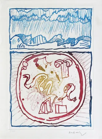 Água-Forte Alechinsky - Underground