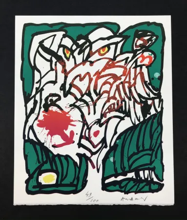 Litografia Alechinsky - Untitled 