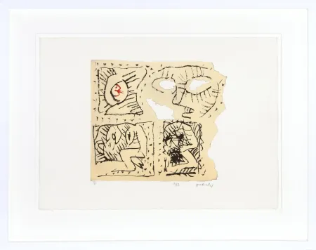 Água-Tinta Alechinsky - Untitled