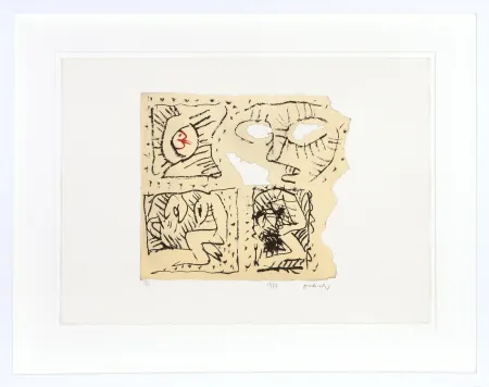 Água-Tinta Alechinsky - Untitled