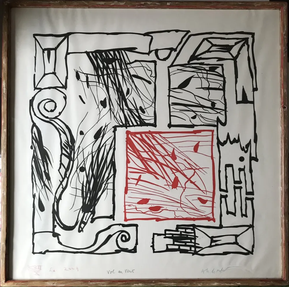 Água-Forte E Água-Tinta Alechinsky - Vol au vent