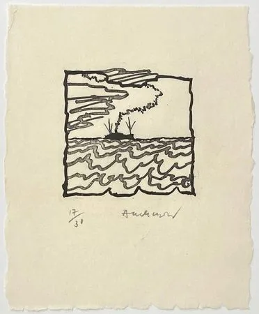 Gravura Alechinsky - Volturno