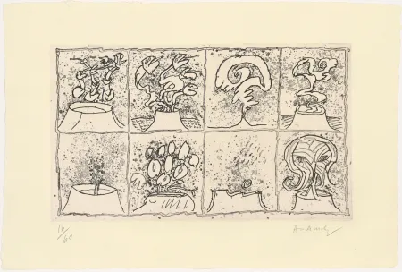 Água-Forte Alechinsky - Vulcanalyses 02