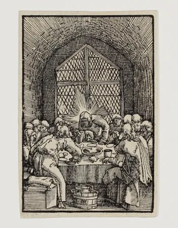 Xilogravura Altdorfer - Das letzte Abendmahl (The last Supper)