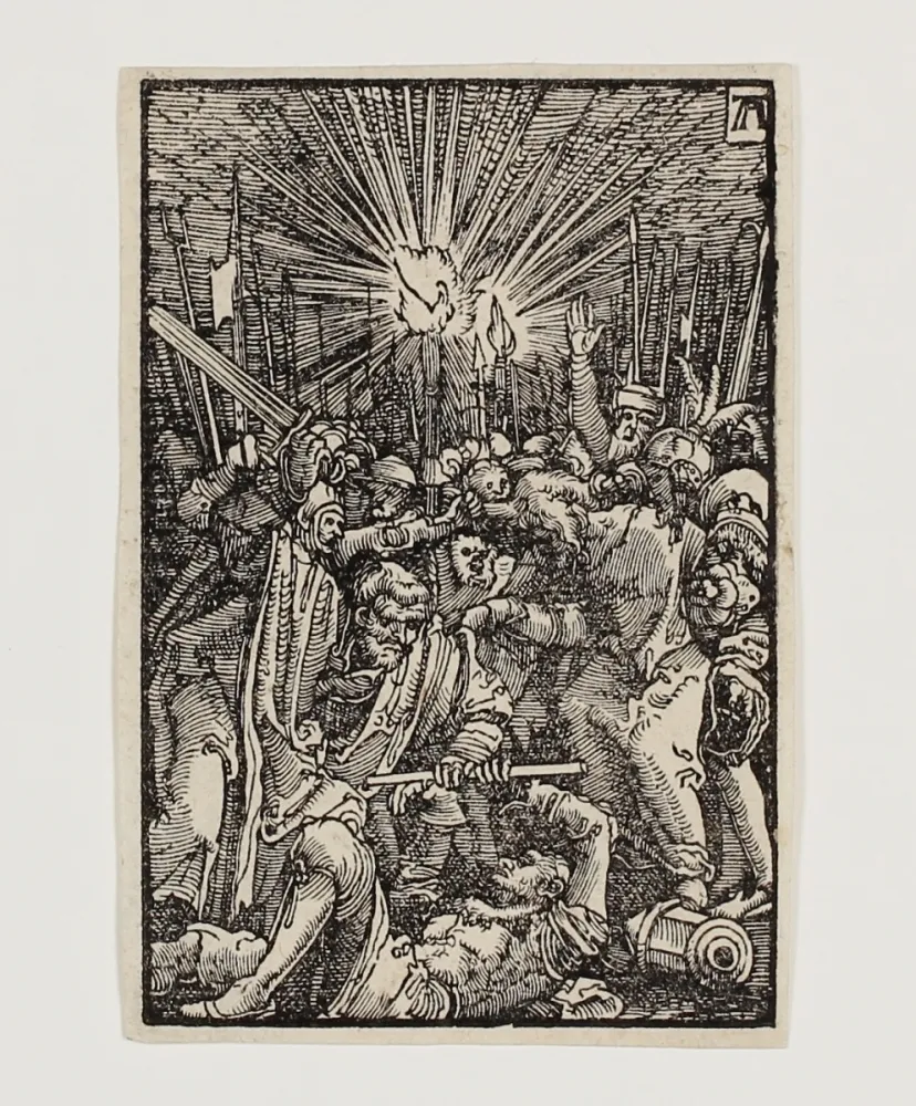 Xilogravura Altdorfer - Die Gefangennahme Christi (The Betrayal)