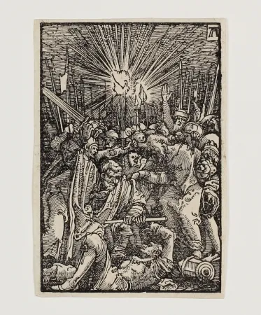 Xilogravura Altdorfer - Die Gefangennahme Christi (The Betrayal)