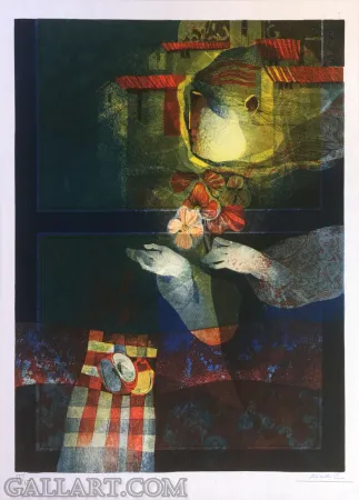 Linogravura Alvar - UNKNOWN TITLE