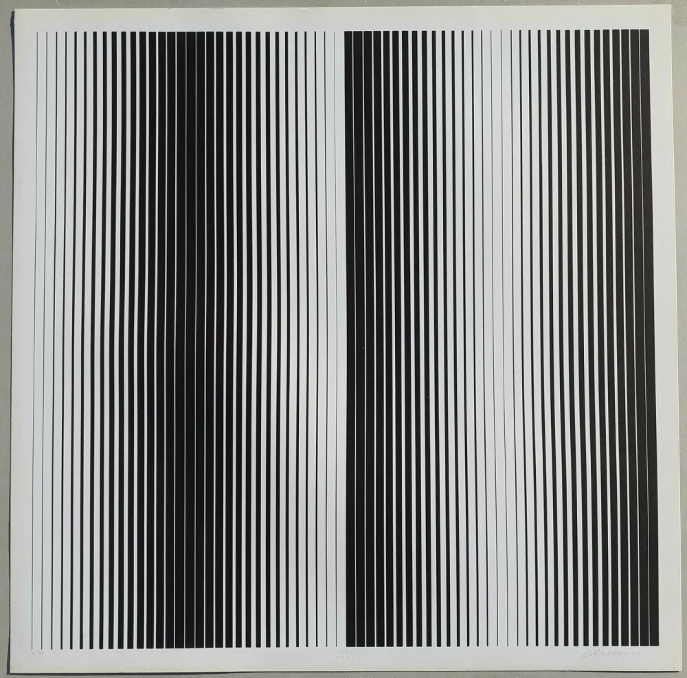 Serigrafia Alviani - Senza titolo