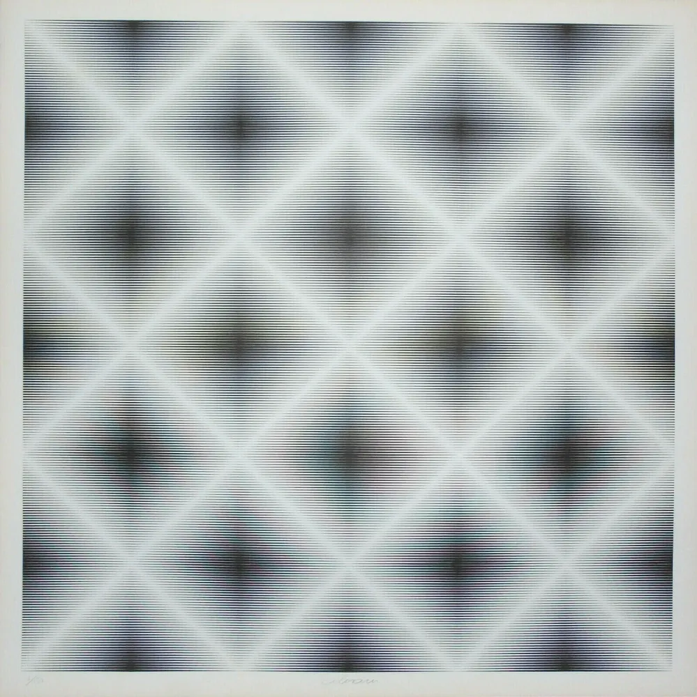 Serigrafia Alviani - Senza titolo