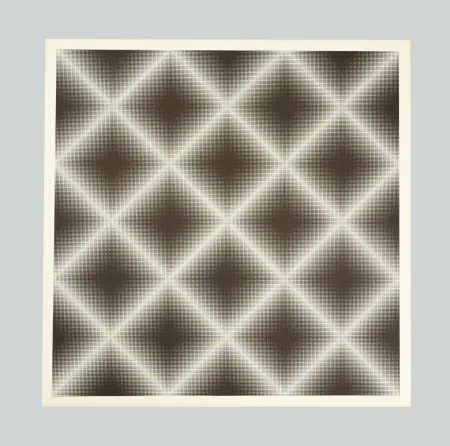 Serigrafia Alviani - Testura vibratile