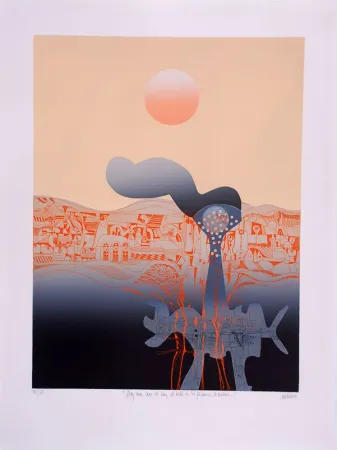 Água-Forte Andivero - Hay una casa al sur, al lado de la fabrica de sueno - Il y a une maison au sud, à côté de l'usine de rêves