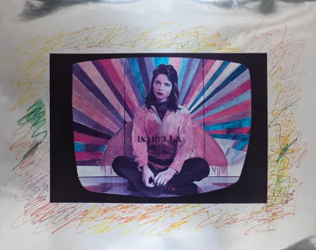 Serigrafia Angeli - Isabella Rossellini