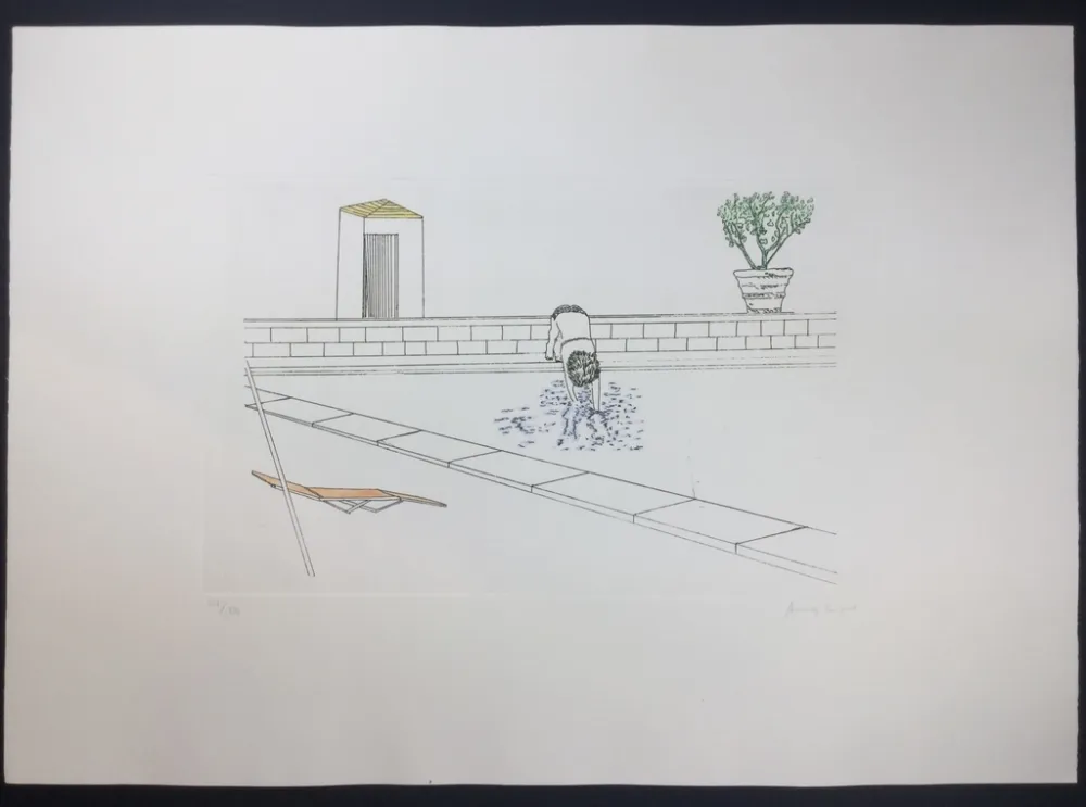 Água-Forte E Água-Tinta Angeli - Untitled 