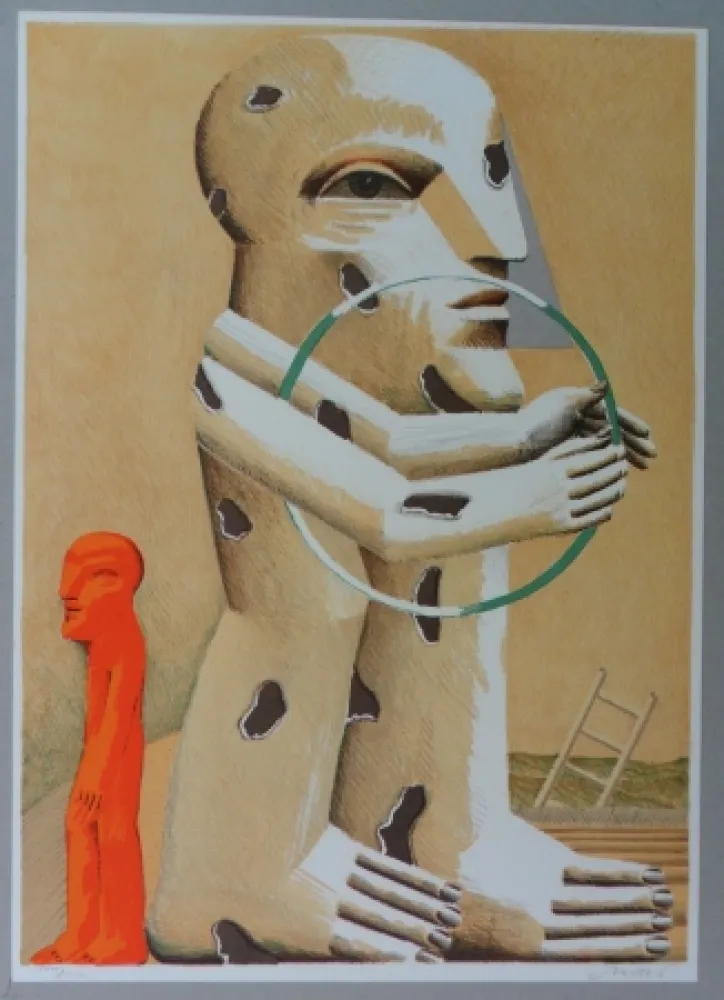 Litografia Antes - Ohne Titel