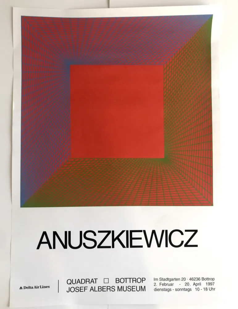 Cartaz Anuszkiewicz - Josef Albers Museum