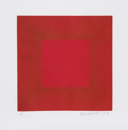 Água-Tinta Anuszkiewicz - Summer Suite (Red with Gold I)