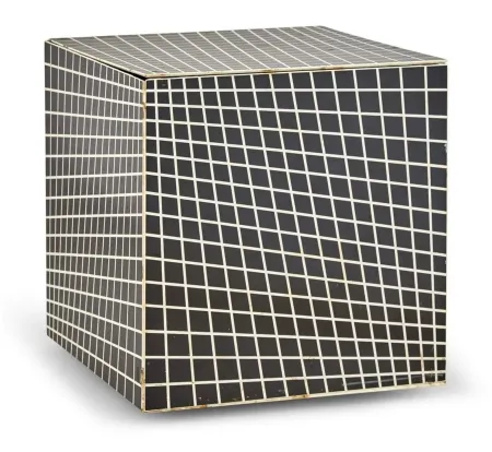 Múltiplo Anuszkiewicz - Untitled OP Art Cube