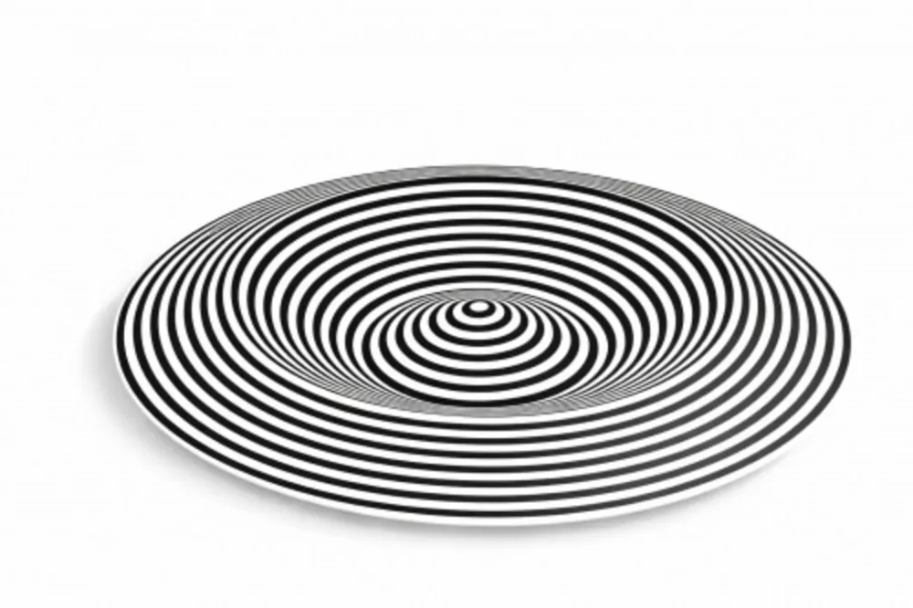 Xilogravura Apollonio - Dinamica Circolare Ellisse Prospettico