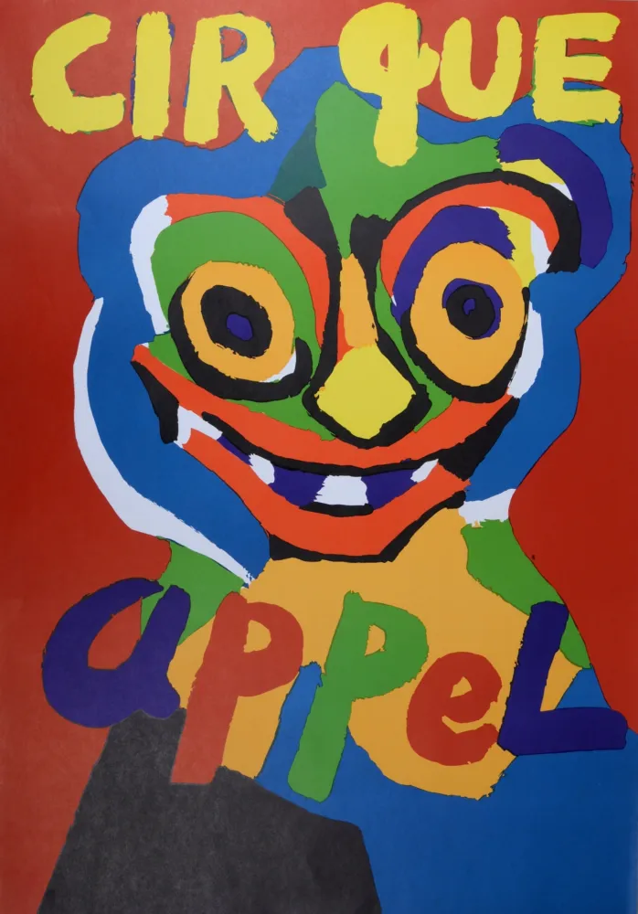 Litografia Appel - Cirque, 1970