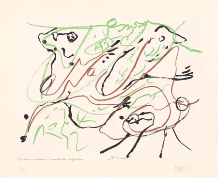 Serigrafia Appel - Duo 04 : Expression nerveuse