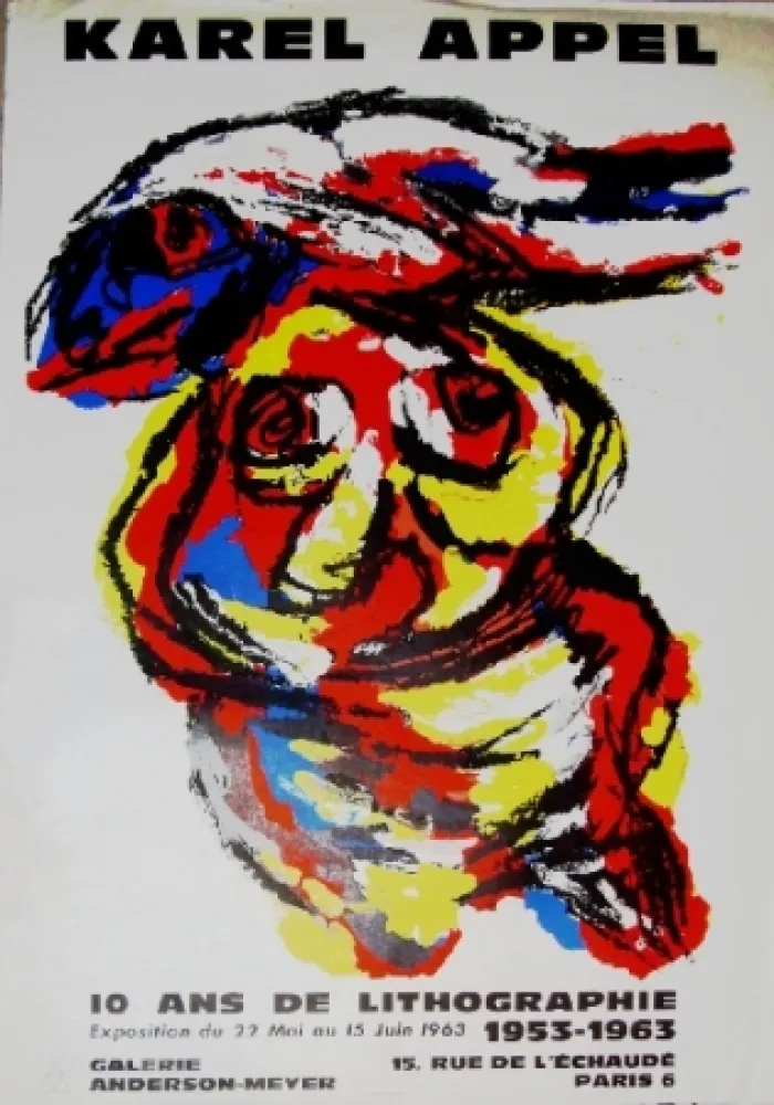 Cartaz Appel - Exposition Louise Leiris