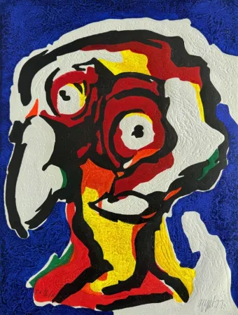 Xilogravura Appel - Le Philosophe