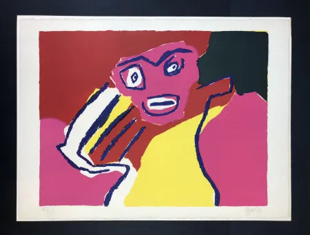 Litografia Appel - L'HOMME