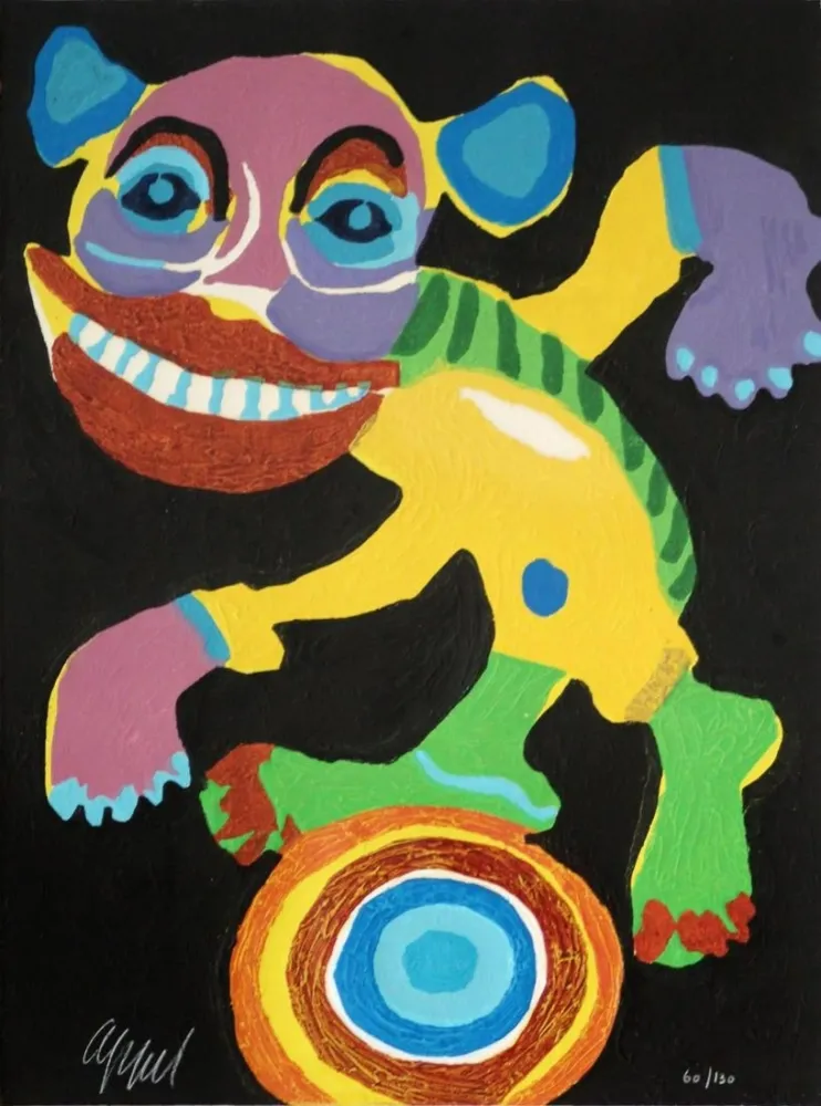 Xilogravura Appel - L'image de la Planete Terre