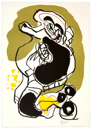 Litografia Appel - Pour Jorn