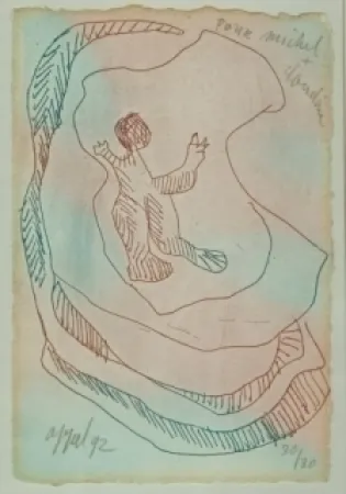 Água-Forte E Água-Tinta Appel - Sans Titre