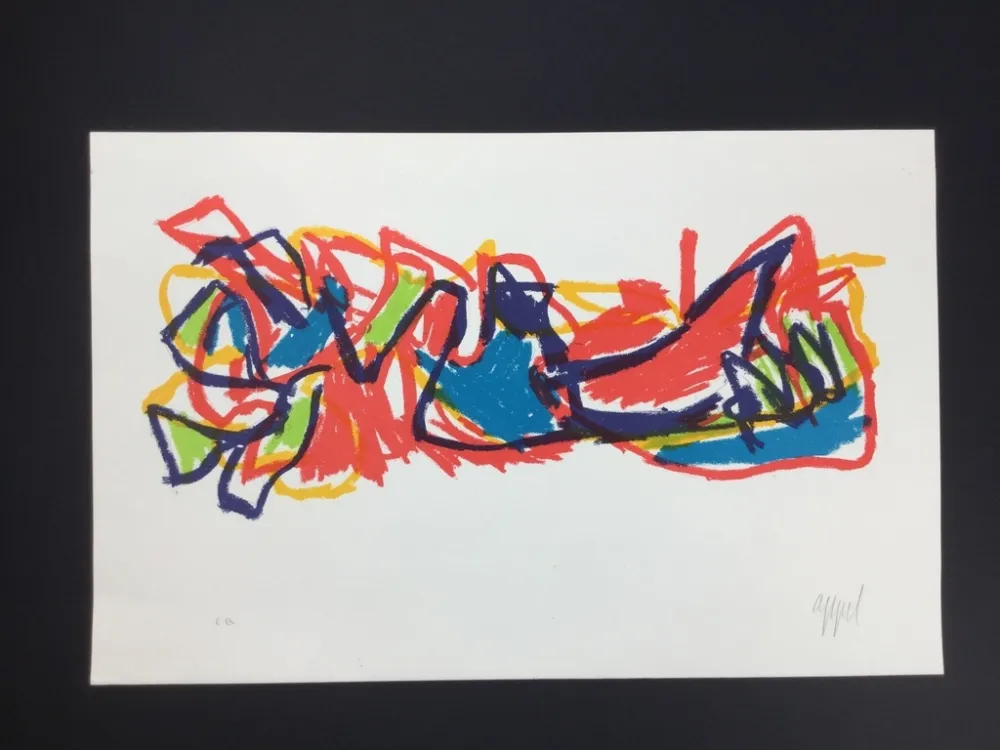 Litografia Appel - Sculture in Amsterdam