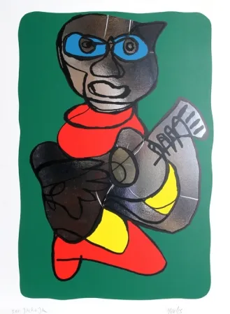 Serigrafia Appel - Singing Hands 2