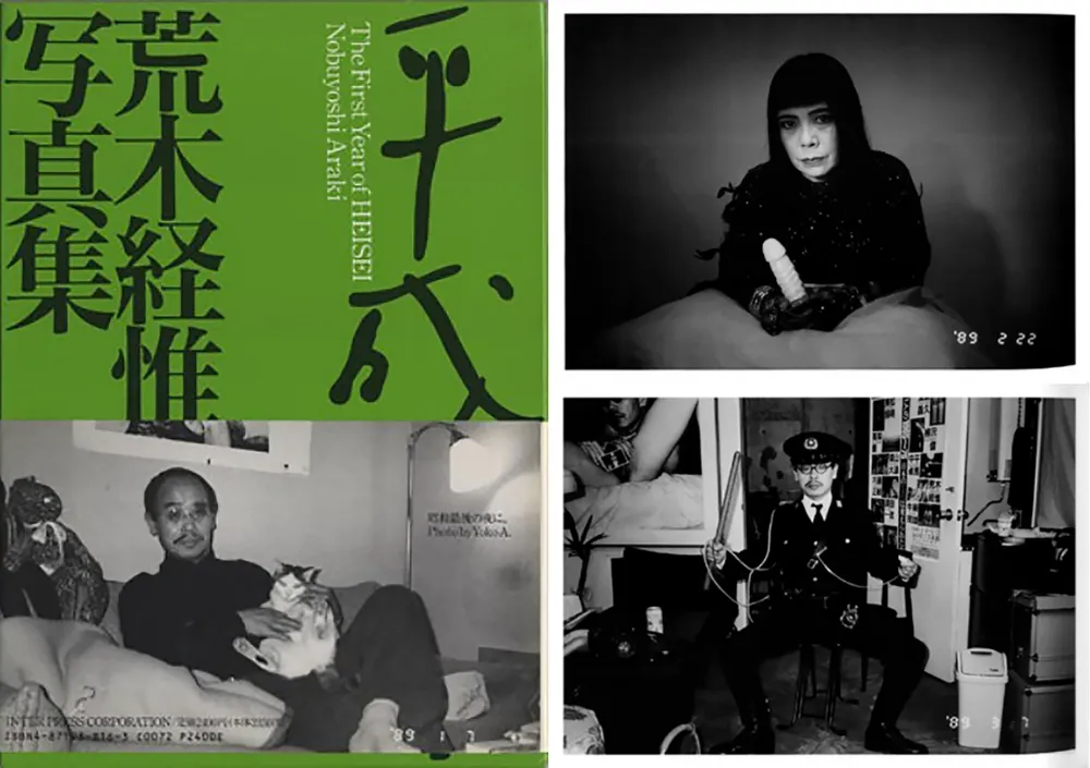 Livro Ilustrado Araki - THE FIRST YEAR OF HEISEI. 