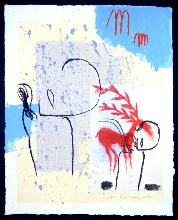 Serigrafia Arcangelo - Senza titolo