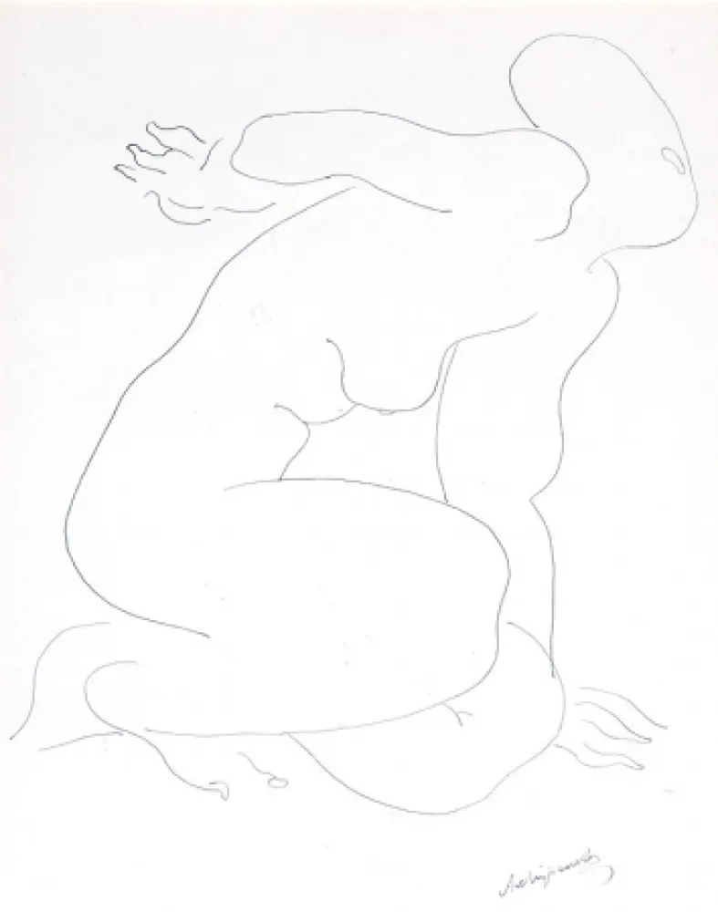 Sem Técnica Archipenko - Untitled Study