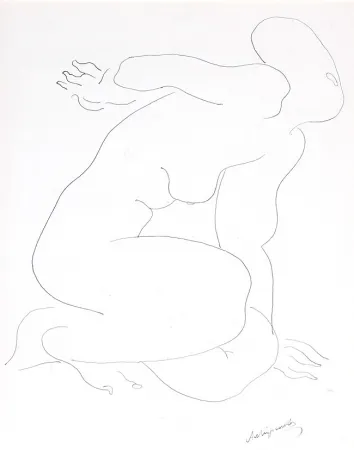 Sem Técnica Archipenko - Untitled Study