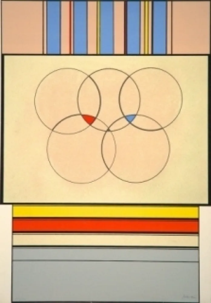 Litografia Arden-Quin - Sans titre