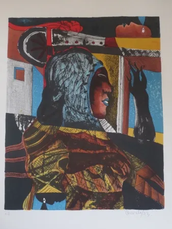 Litografia Arevalo - Sans titre