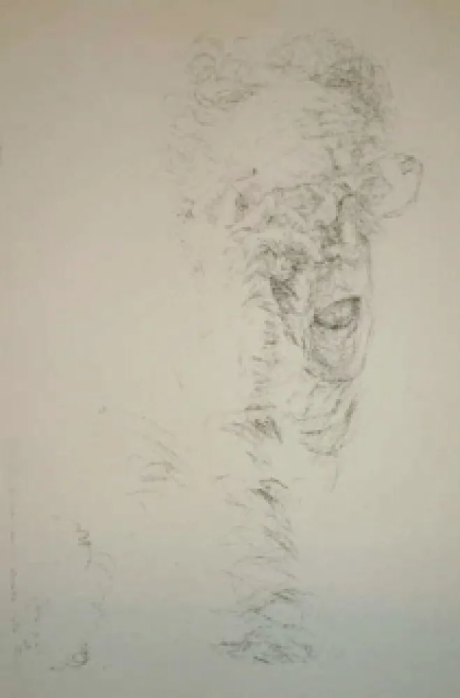 Litografia Arhika - Autoportrait