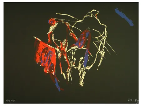 Litografia Arickx - La lidia d’Aricks 3