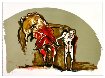 Litografia Arickx - La lidia d’Aricks 4