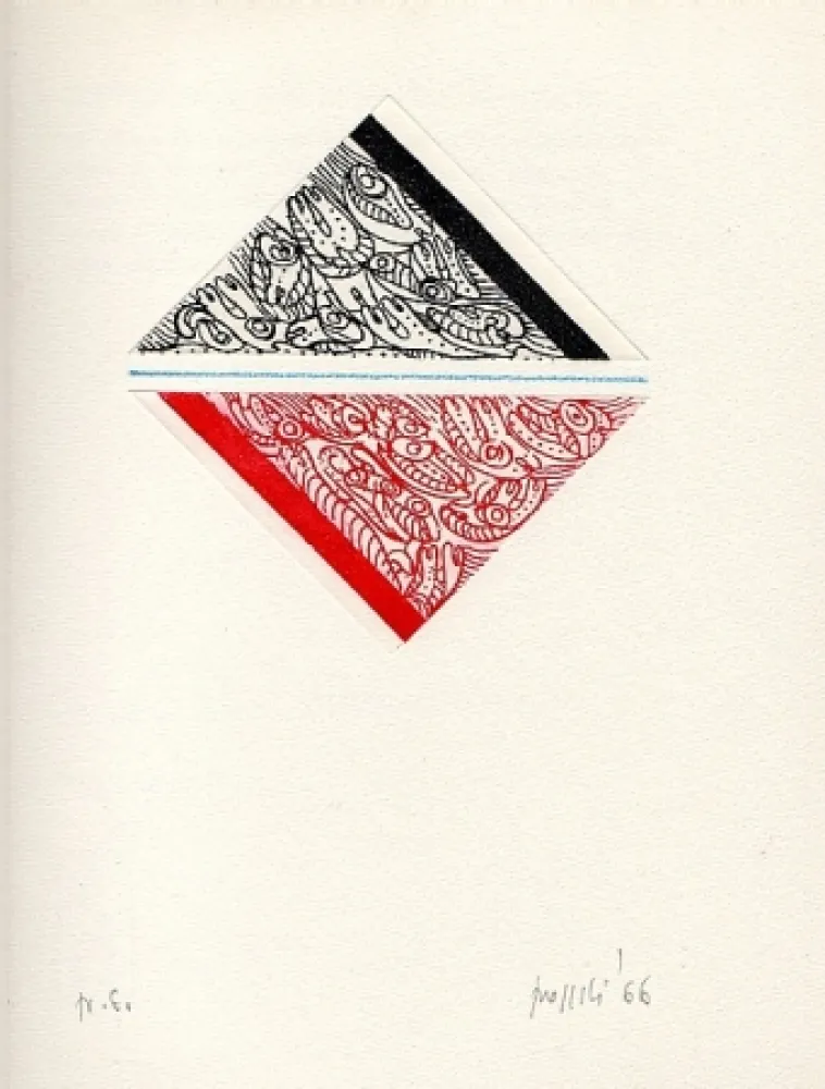 Livro Ilustrado Aricò - Controcanto con la neve e un viaggio